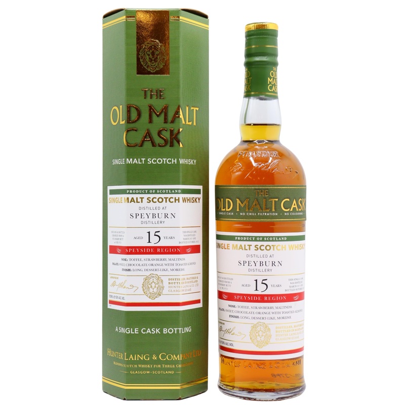 Speyburn Old Malt Cask Single Sherry Cask 2007 15 Year Old Whisky | 700ML
