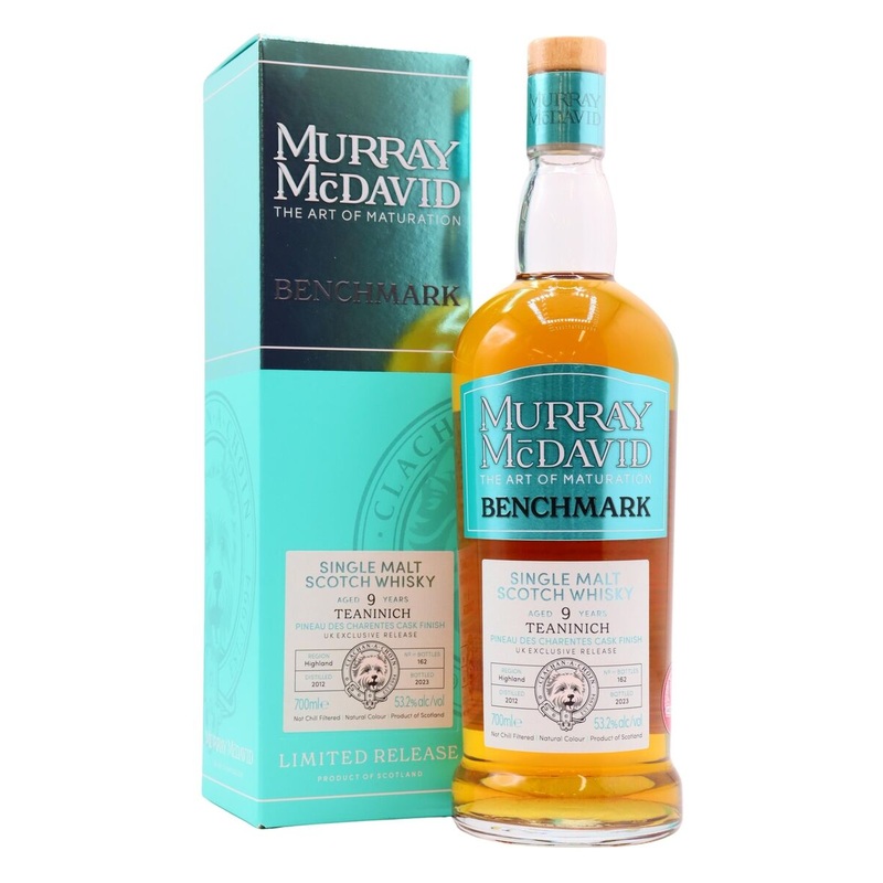 Teaninich Murray McDavid Pineau Des Charentes Cask (UK Exclusive) 2012 9 Year Old Whisky | 700ML