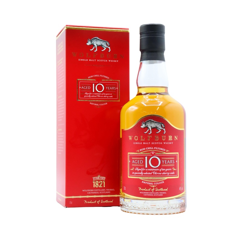 Wolfburn Oloroso Sherry Cask 2023 Release 10 Year Old Whisky | 700ML