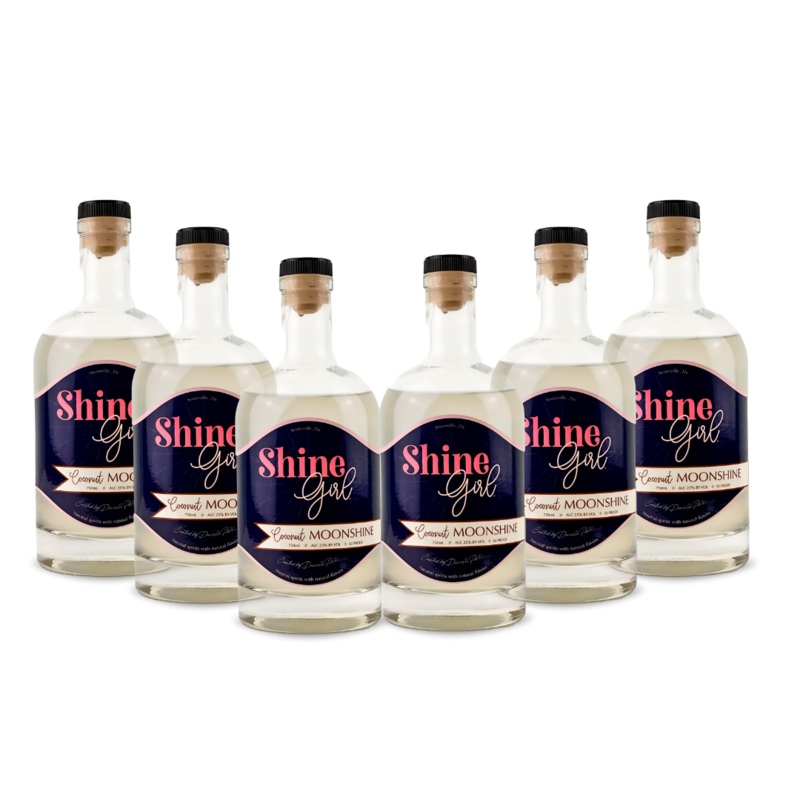 Shine Girl Moonshine | Coconut Moonshine (6) Bottle Bundle