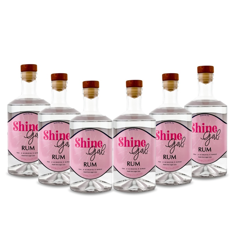 Shine Girl Rum | Limited Edition (6) Bottle Bundle