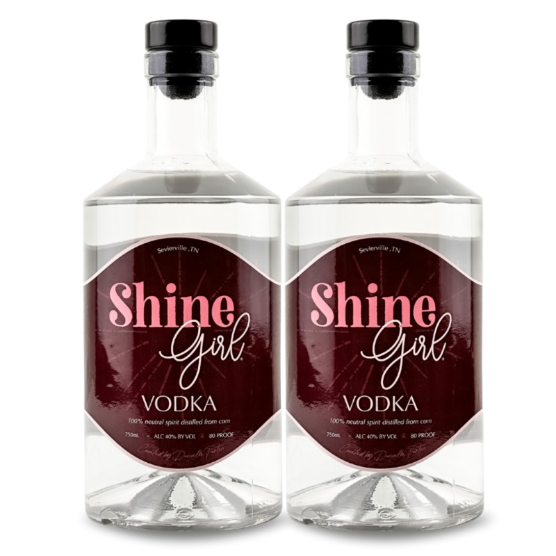 Shine Girl Vodka (2) Bottle Bundle
