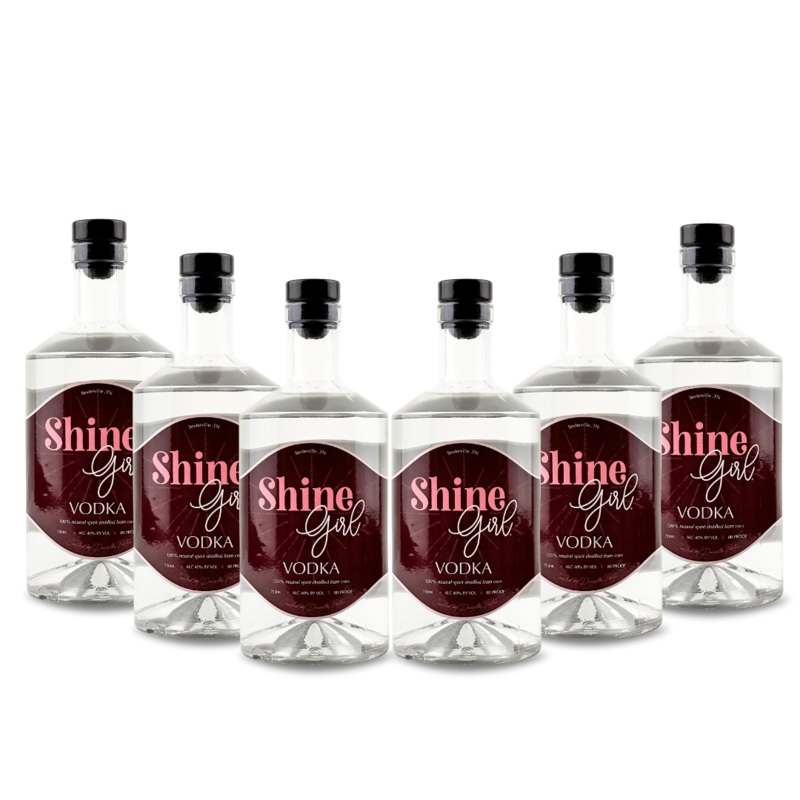 Shine Girl Vodka (6) Bottle Bundle