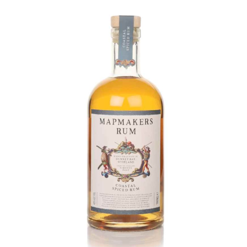 Mapmakers Rum Coastal Spiced Rum | 700ML