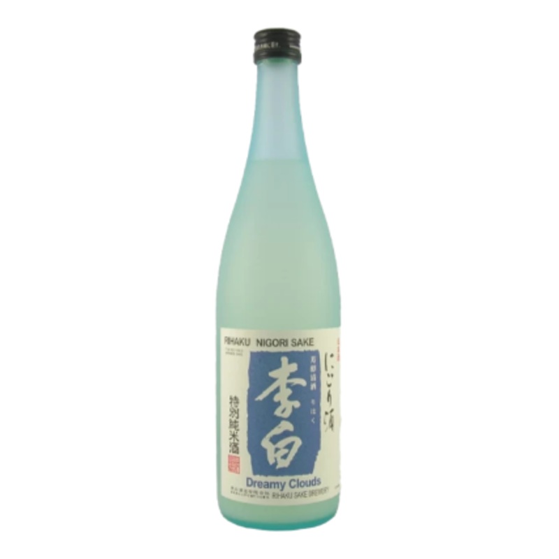 Rihaku Dreamy Clouds Nigori Tokubetsu Junmai Sake | 720ML
