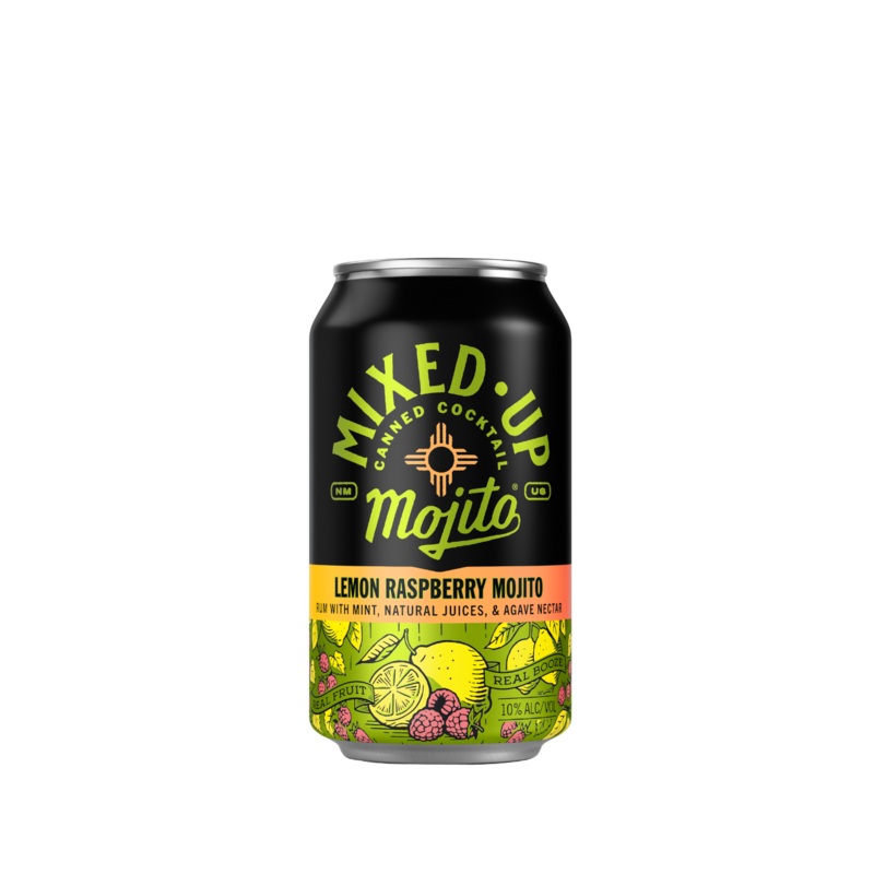 Mixed Up Lemon Raspberry Mojito Cocktail | 4x354ML