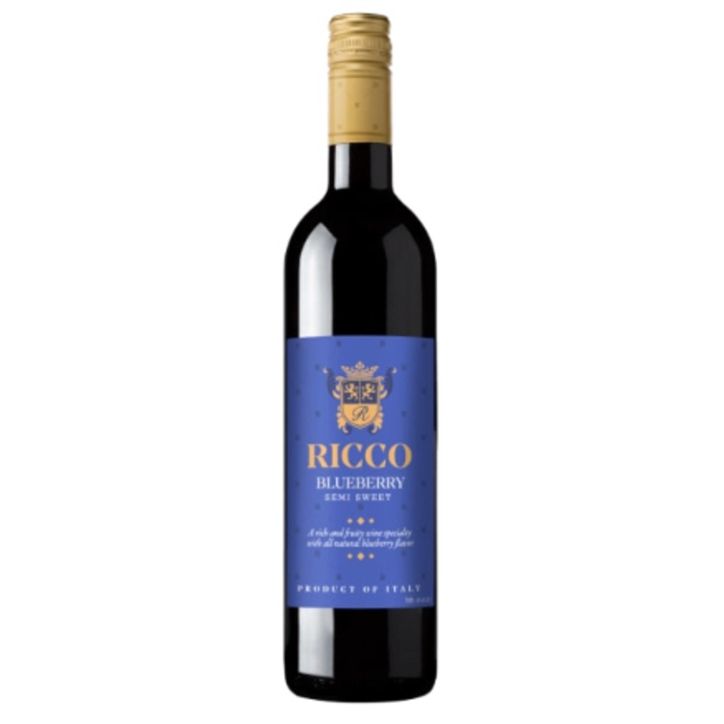 Ricco | Blueberry Semi Sweet Red - NV