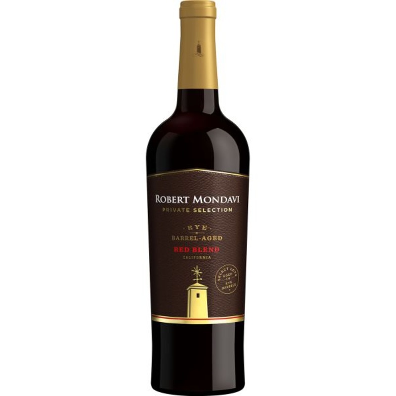 Robert Mondavi Private Selection Rye Barrel Aged Red Blend 2019 Wine