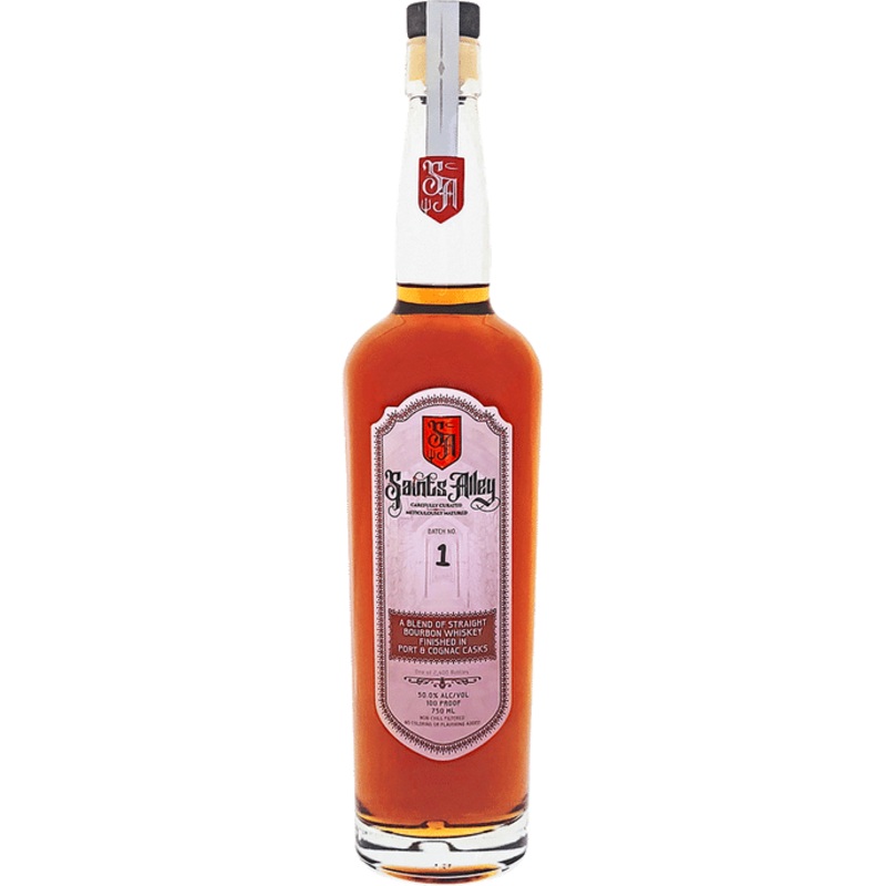 Saints Alley Bourbon Port Cognac Cask Whiskey
