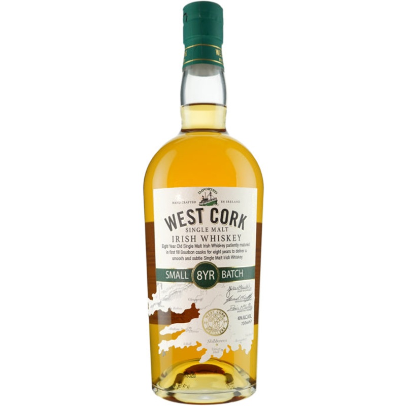 West Cork Distillers 8 Year Old Irish Single Malt Whiskey