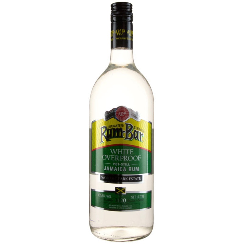 Worthy Park Estate Bar White Overproof Pot Still Jamaica Rum | 1L