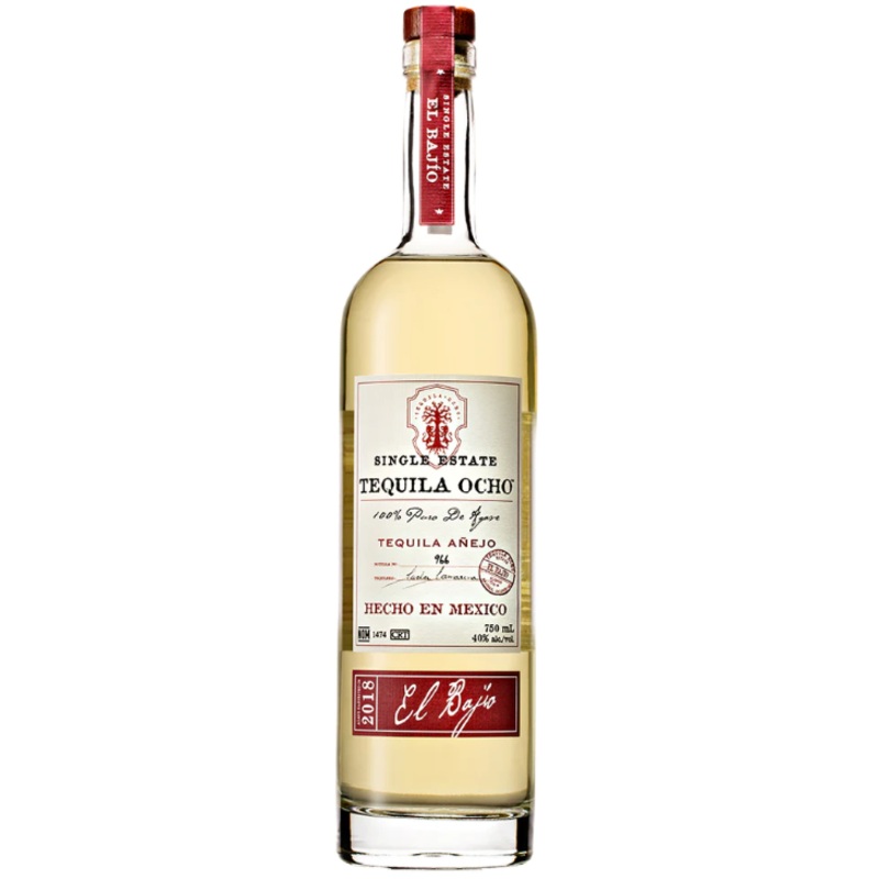 2018 Tequila Ocho El Bajio Extra Anejo Tequila