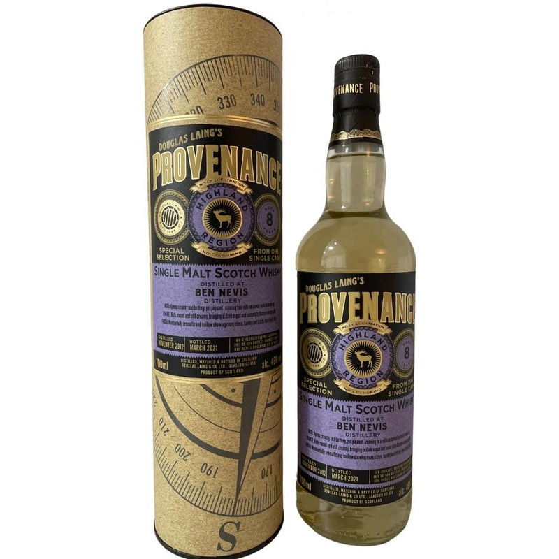 Ben Nevis Provenance Single Cask #14658 2012 8 Year Old Whisky | 700ML