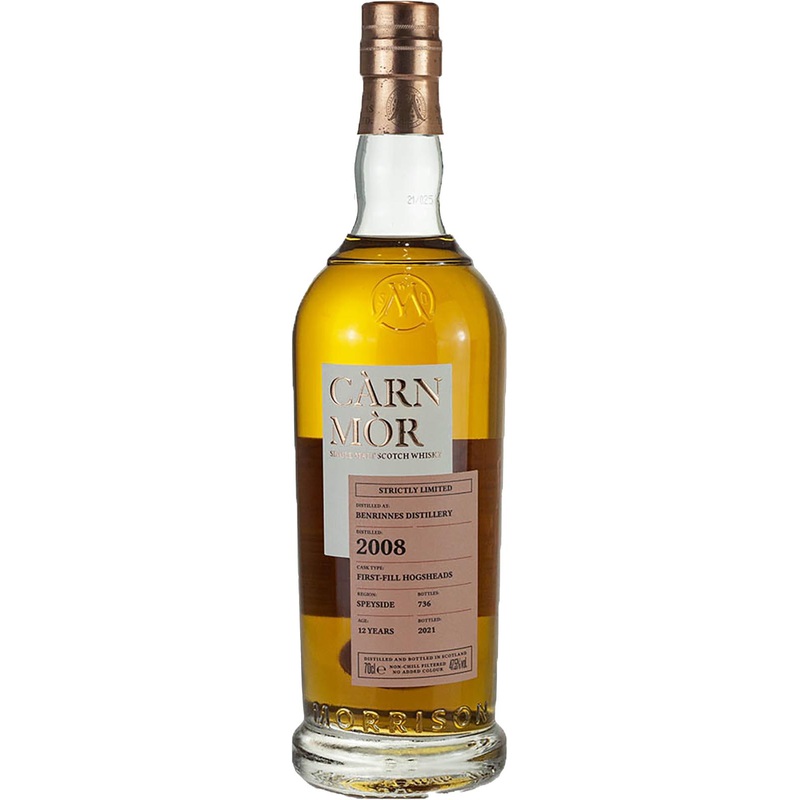 Benrinnes Carn Mor Strictly Limited Single Cask 2008 12 Year Old Whisky | 700ML