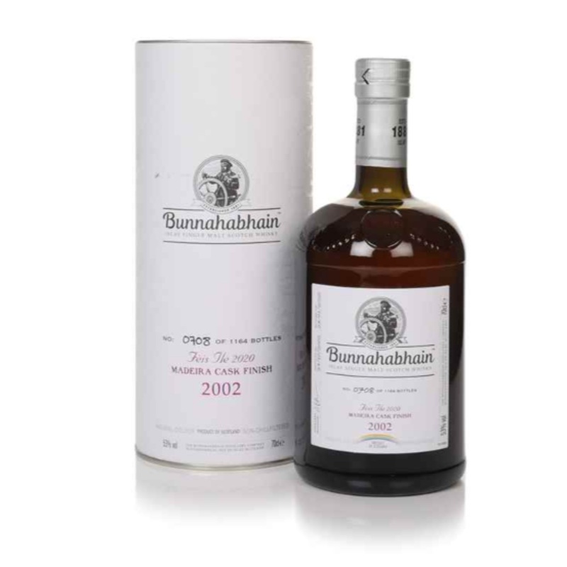 Bunnahabhain 17 Year Old 2002 Madeira Cask Finish - Feis lle 2020 Single Malt Scotch Whisky | 700ML