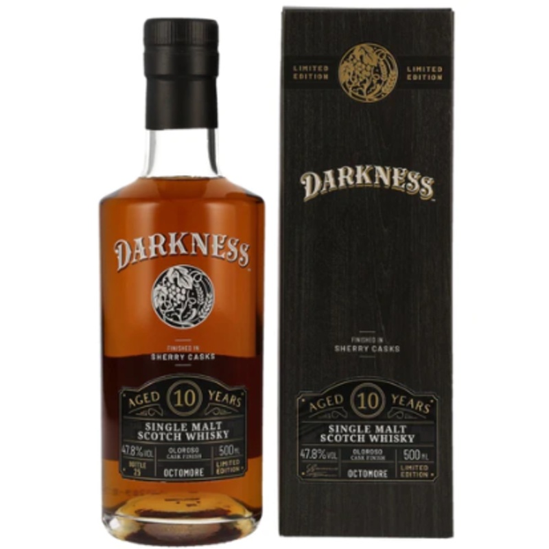 Octomore 10 Year Old Darkness Oloroso Cask Single Malt Scotch Whisky | 500ML