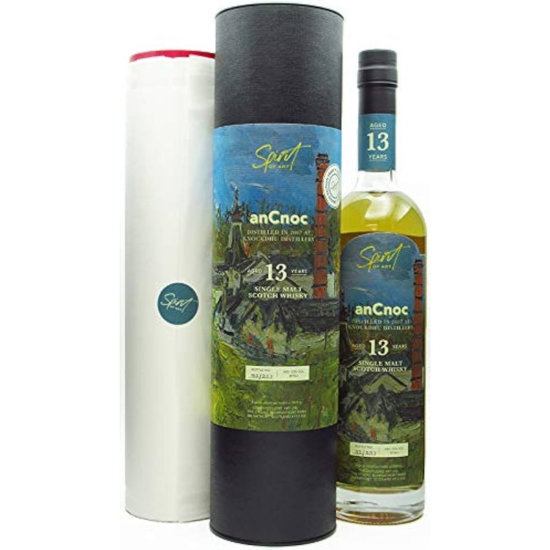 anCnoc Spirit of Art Including Signed Print Single Cask 13 Year Old Whisky | 700ML