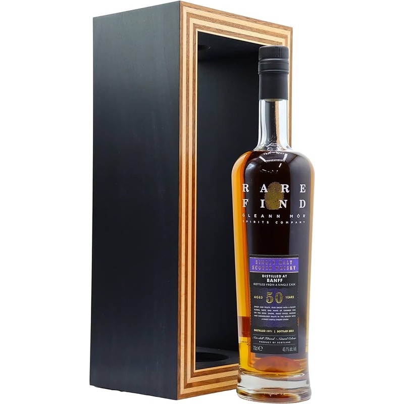 Banff Gleann Mor Rare Find Single Cask 1971 50 Year Old Whisky | 700ML