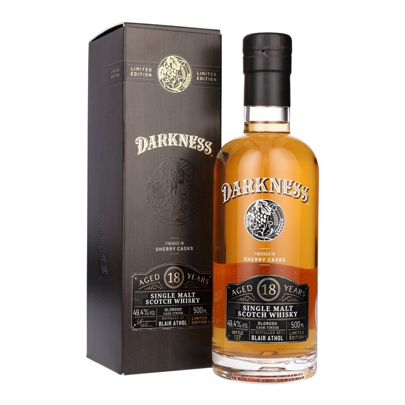 Blair Athol Darkness Oloroso Cask Finish 18 Year Old Whisky | 500ML