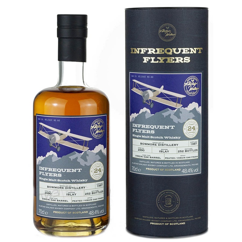 Bowmore Infrequent Flyers Single Cask #2690 1997 24 Year Old Whisky | 700ML
