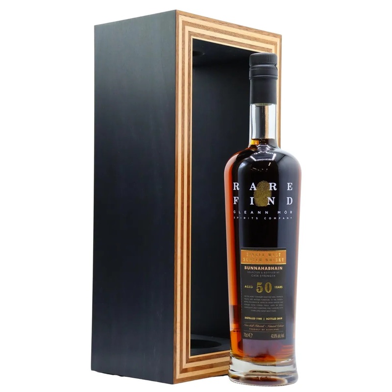 Bunnahabhain Gleann Mor Rare Find Single Cask 1968 50 Year Old Whisky | 700ML