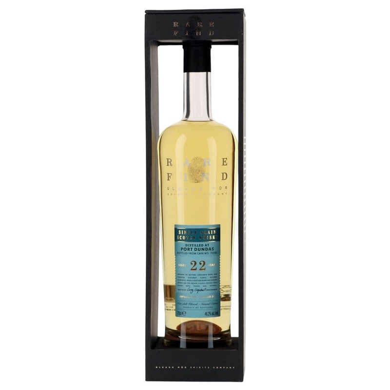 Port Dundas Rare Find Single Cask Single Grain 1999 22 Year Old Whisky | 700ML