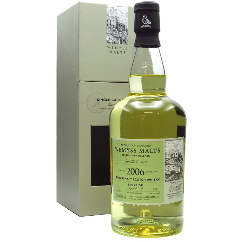 Strathmill Candied Nuts Single Cask 2006 12 Year Old Whisky | 700ML
