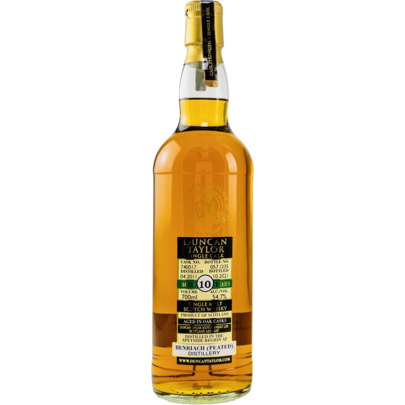 Benriach Peated Sherry Single Cask #740017 2011 10 Year Old Whisky | 700ML