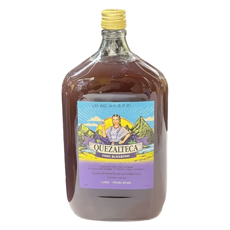 Quezalteca Blackberry Aguardiente | 1L