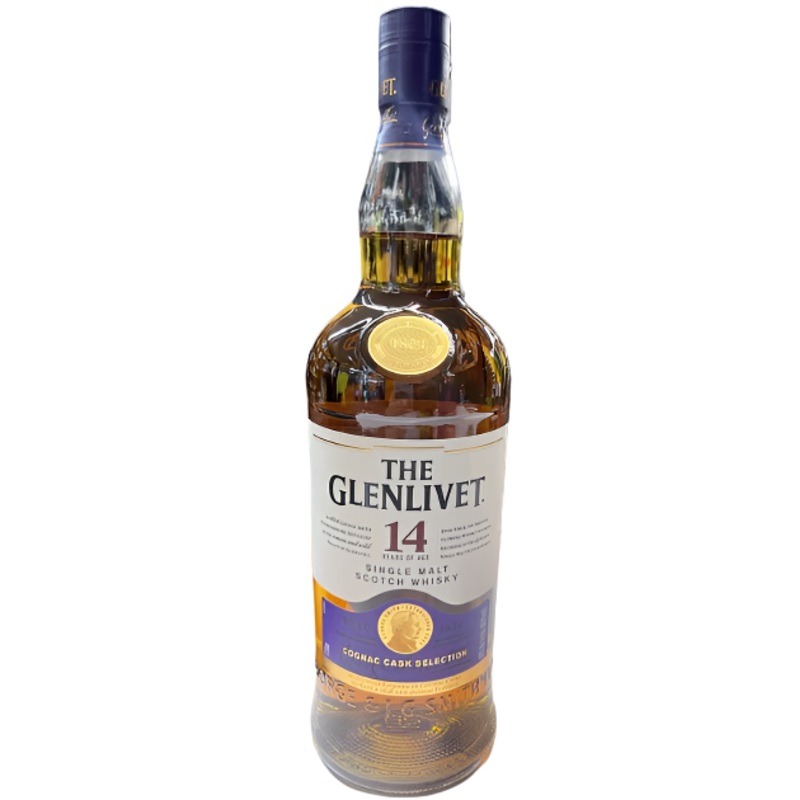 The Glenlivet Single Malt 14 Year Old Single Malt Scotch Whisky | 1L