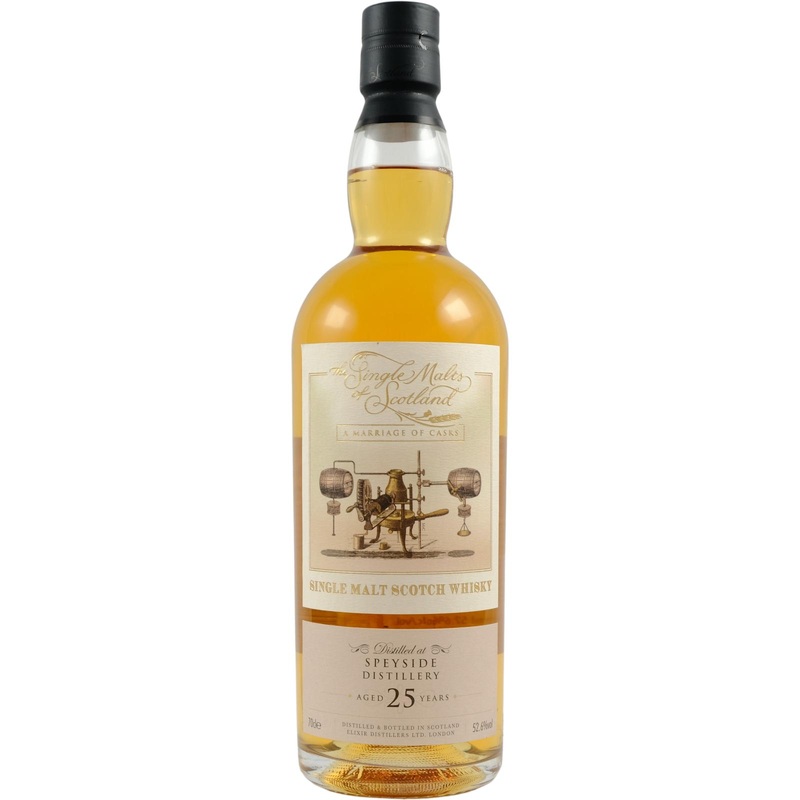 Undisclosed Speyside The Single Malts Of Scotland Single Cask 25 Year Old Whisky | 700ML