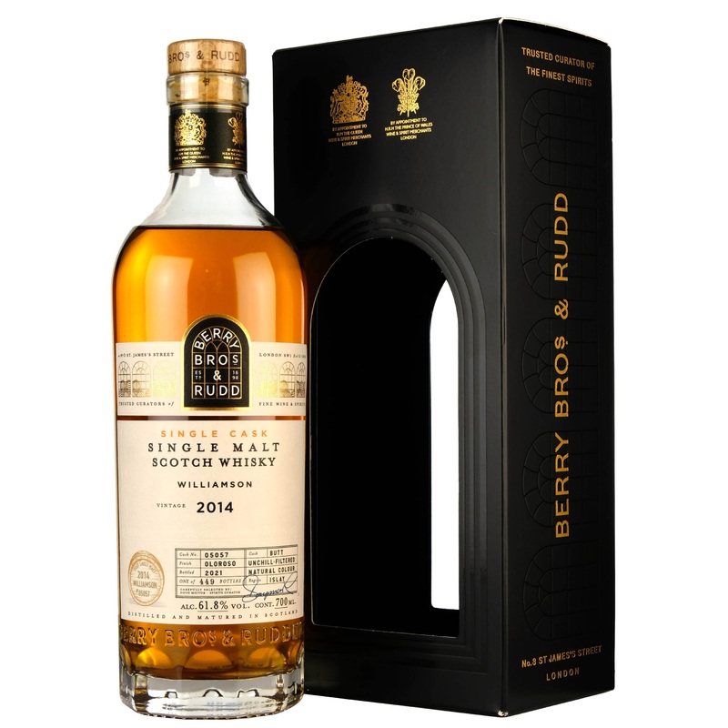 Williamson Berry Bros & Rudd Single Cask #05057 2014 7 Year Old Whisky | 700ML