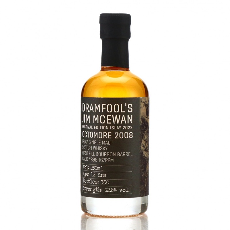 Octomore Dramfool's Jim McEwan Festival Edition Islay 2022 2008 12 Year Old Whisky | 250ML