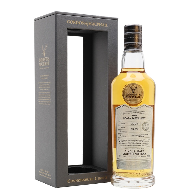 Scapa Connoisseurs Choice Single Cask #480 (UK Exclusive) 2005 15 Year Old Whisky | 700ML