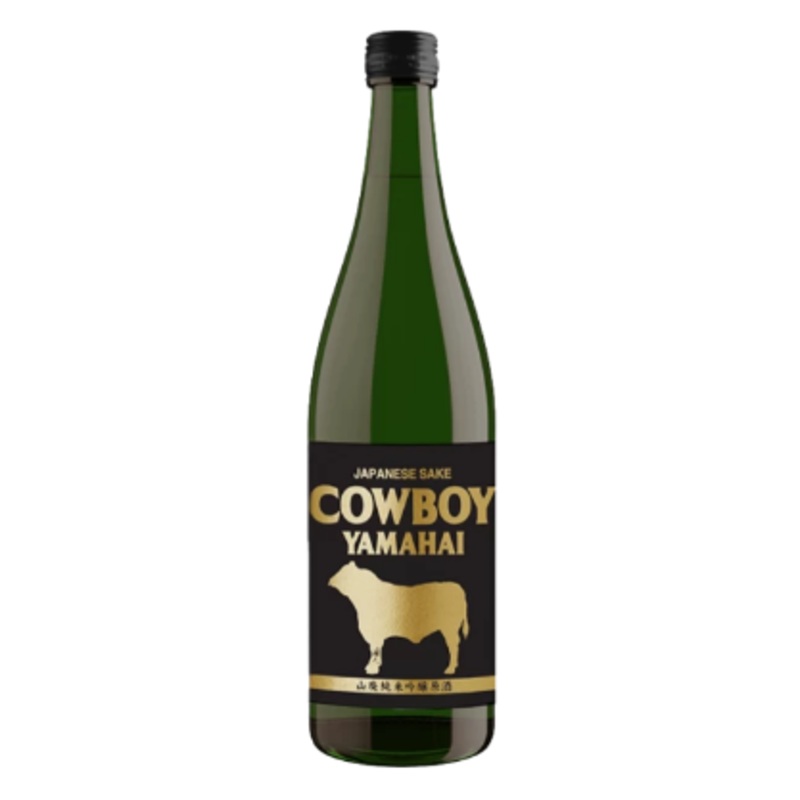 Shiokawa Cowboy Yamahai Junmai Ginjo Genshu Sake | 720ML