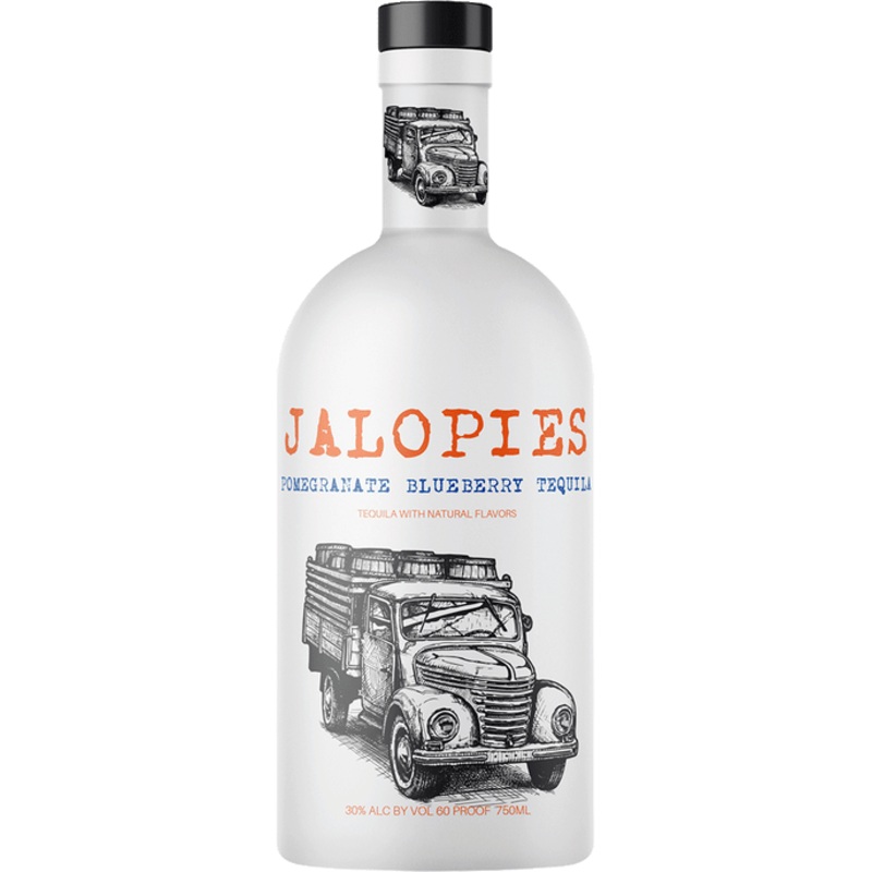 Jalopies Pomegranate Blueberry Tequila