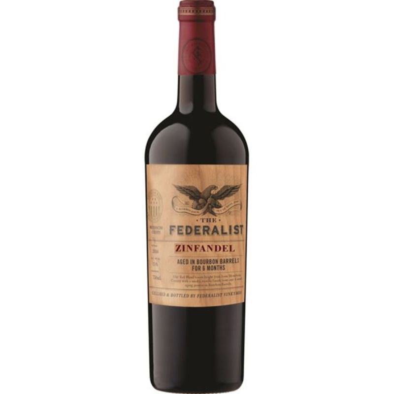 The Federalist | Zinfandel Aged In Bourbon Barrels For 6 Months - NV