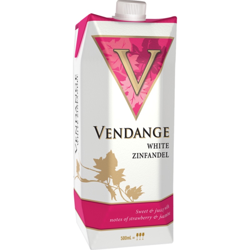 Vendange | White Zinfandel (Half Litre) - NV
