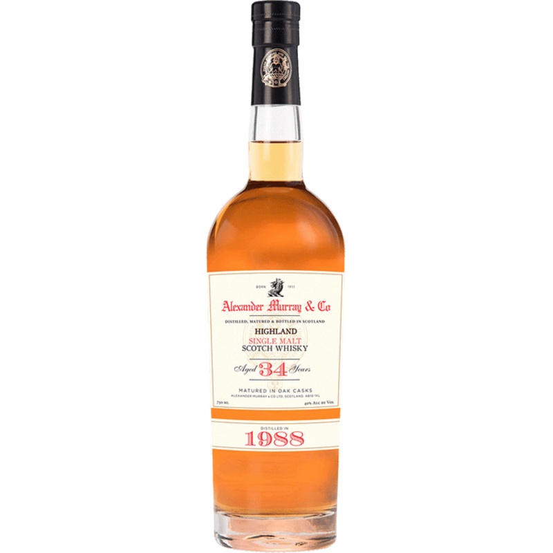 Alexander Murray Highland 34 Year Old 1988 Scotch Whisky