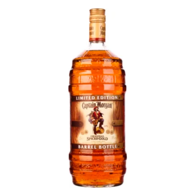 Captain Morgan Spiced Gold Barrel Bottle | 1.5L