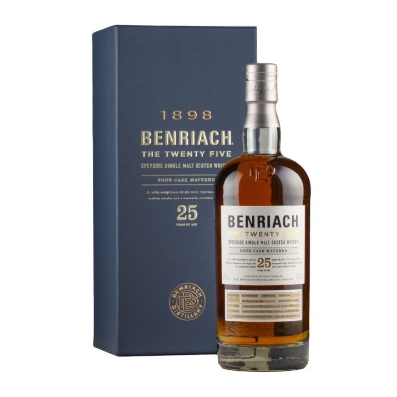 Benriach 25 Year Old The Twenty Five Single Malt Scotch Whisky | 700ML