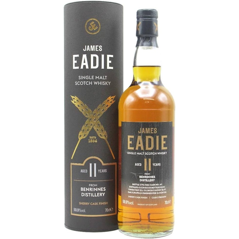 Benrinnes James Eadie Oloroso Sherry Cask Finish Single Malt 2008 11 Year Old Whisky | 700ML