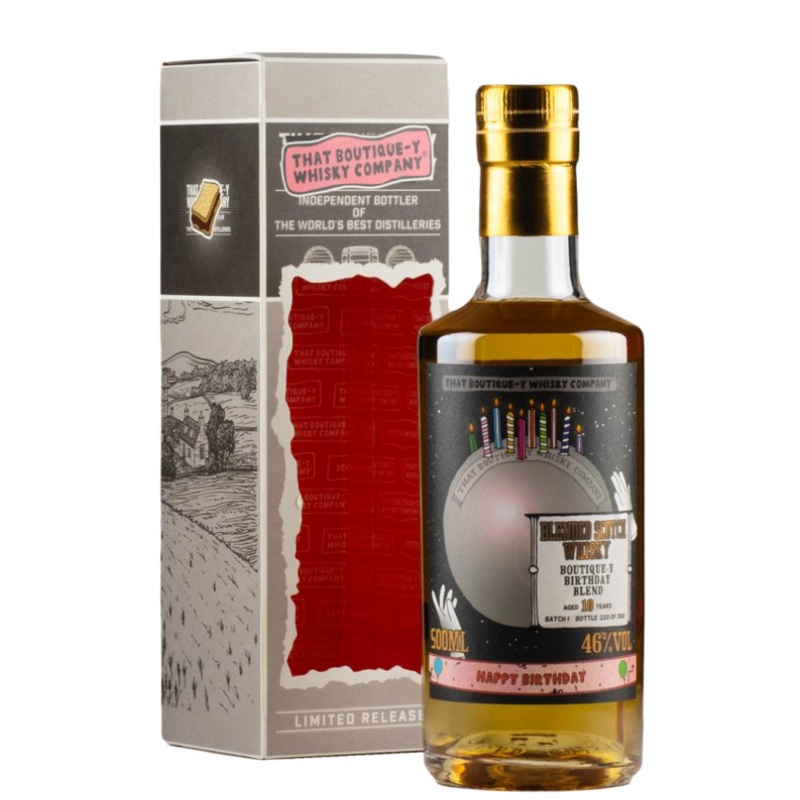 Birthday Blend 10 Year Old Batch #1 That Boutique-y Whisky Company Blended Scotch Whisky | 500ML