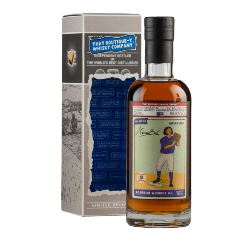Bourbon Whiskey #2 3 Year Old Batch #1 That Boutique-y Whisky Company Bourbon Whisky | 500ML