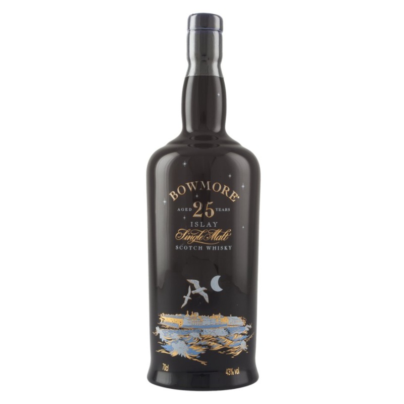 Bowmore 25 Year Old Blue Ceramic Single Malt Scotch Whisky | 700ML