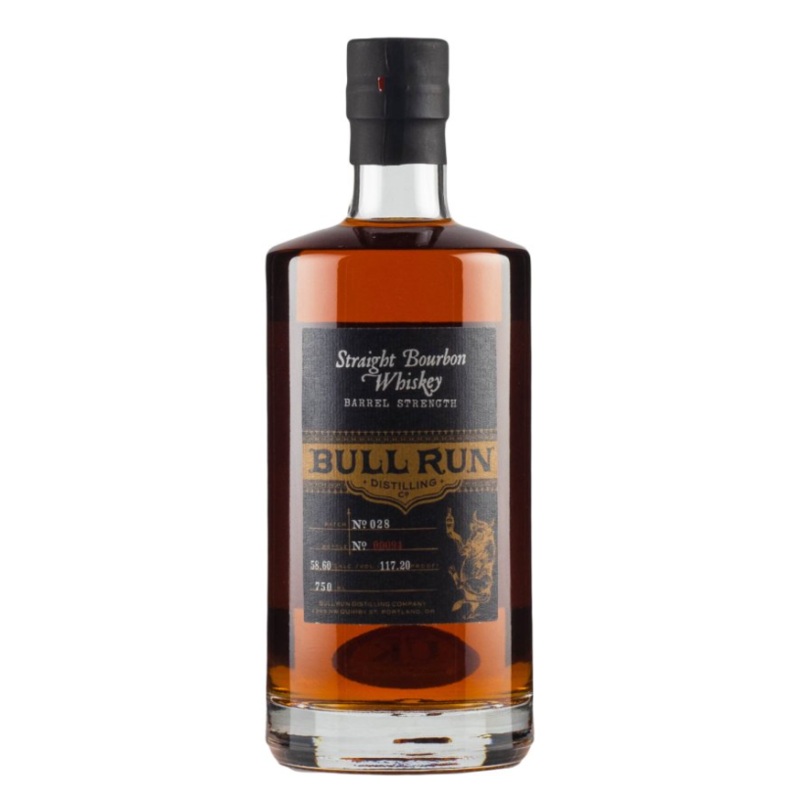 Bull Run Barrel Strength Bourbon Whisky