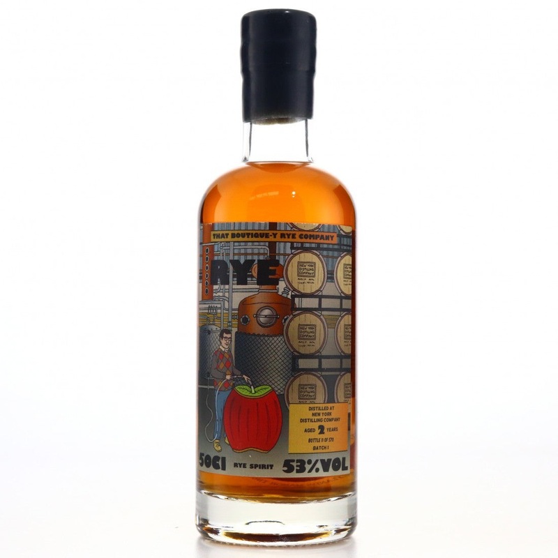 The New York Distilling Co. That Boutique-Y Rye Company Batch #1 2 Year Old Whiskey | 500ML
