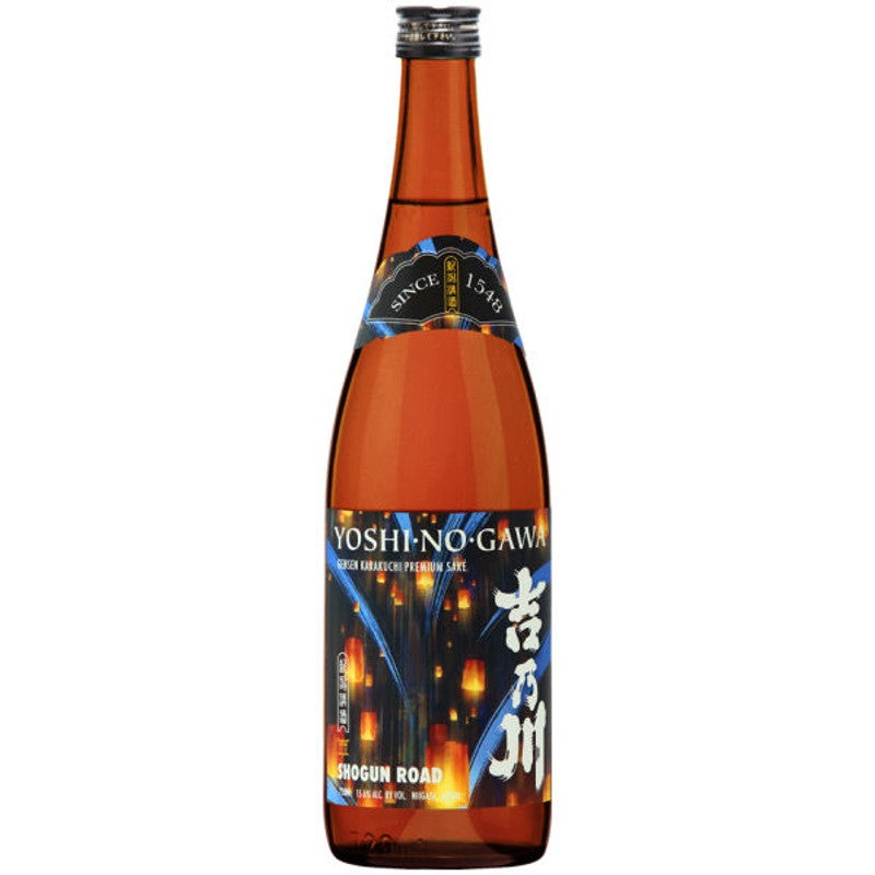 Yoshinogawa Honjozo Sake Gensen Karakuchi Shogun Road | 720ML