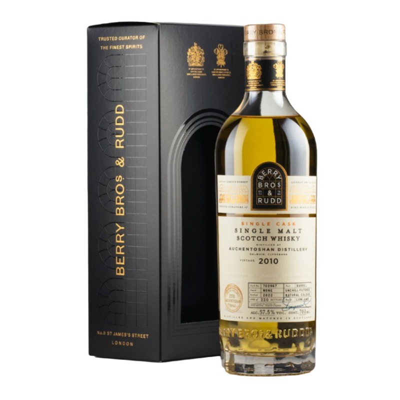 Auchentoshan 12 Year Old Cask #700967 Berry Brothers 2010 Single Malt Scotch Whisky | 700ML