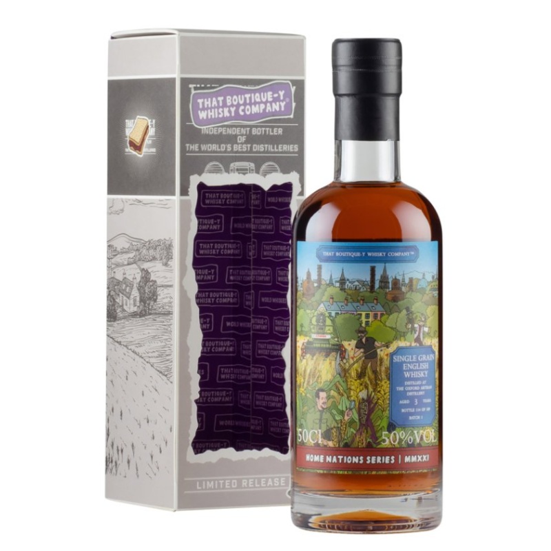 Oxford Artisan Whisky Co 3 Year Old Batch #1 Boutique-y Whisky Company Single Malt Whisky | 500ML